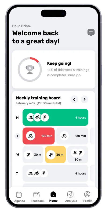 AZUM endurance training platform – web and mobile product overview